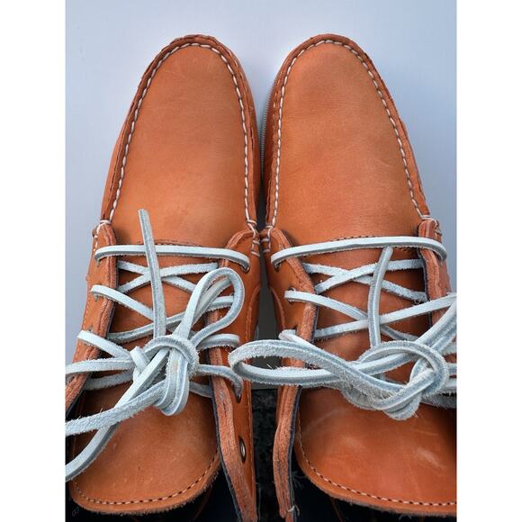 $395 Authentic RALPH LAUREN COLLECTION TELFORD LEATHER CHUKKA BOOT, USA Men’s 8D main image 9